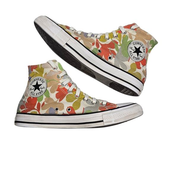 Converse Chuck Taylor All Star Garden Party All-Over Print Sneaker Women's Sz 9 - Picture 1 of 9